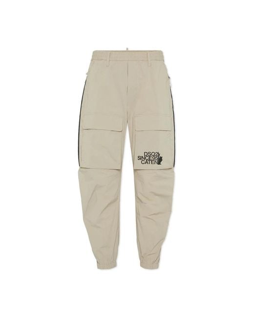 DSquared² Natural Sweatpants for men