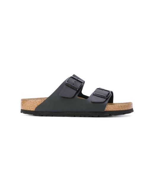 Sliders Birkenstock de hombre de color Black