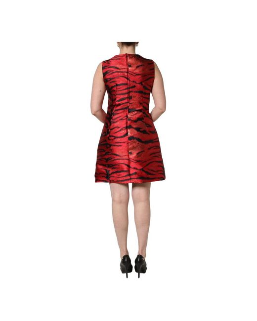 Dolce & Gabbana Red Short Dresses