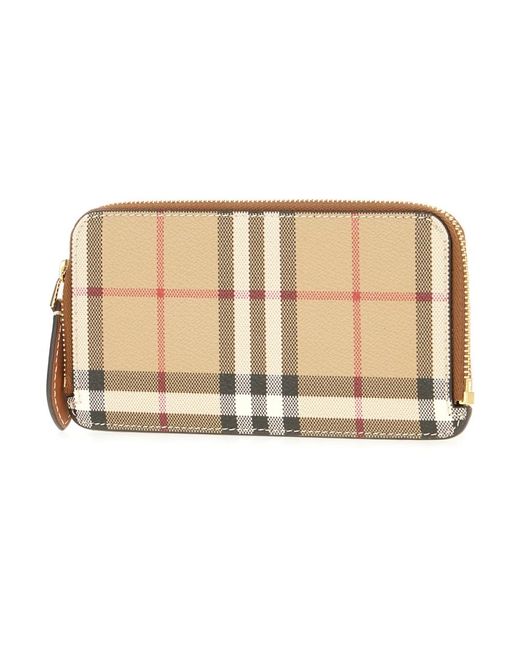 Burberry Accessoires ,Stijlvolle Portemonnees En Kaarthouders in het Natural