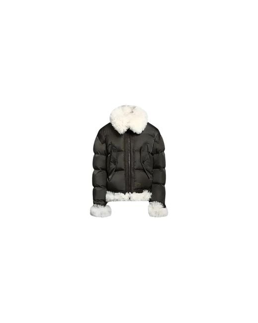 DSquared² Zwarte Gewatteerde Jas in het Black