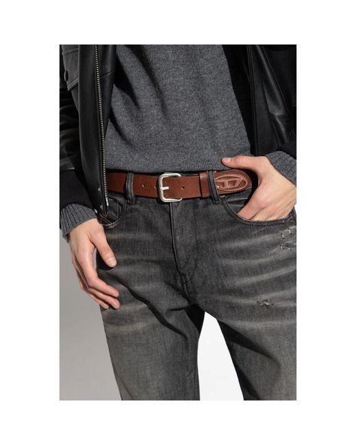 Belts di DIESEL in Brown da Uomo