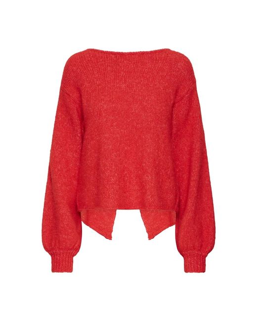 Cardigans di Ichi in Red