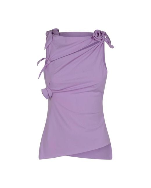 Coperni Purple Blouses