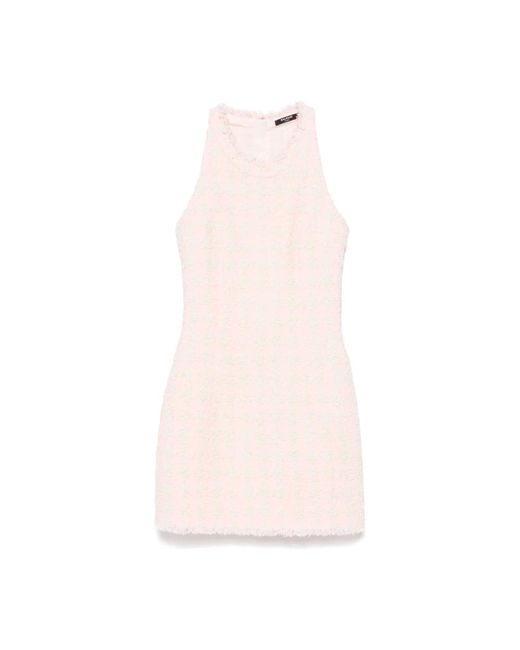 Balmain Short Dresses in het Pink