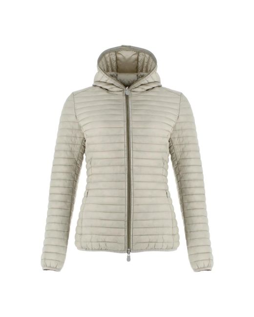 Save The Duck Gray Winter Jackets
