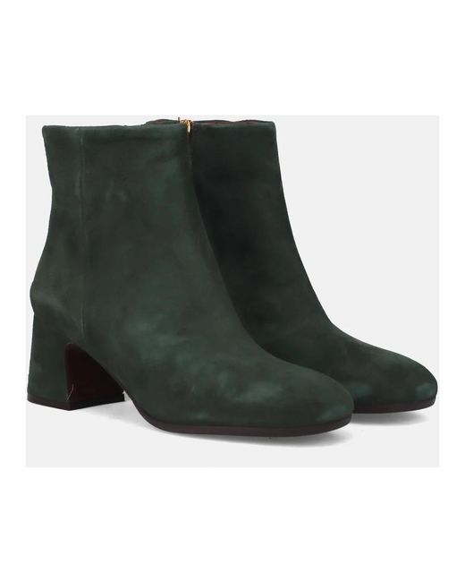 Calpierre Black Heeled Boots