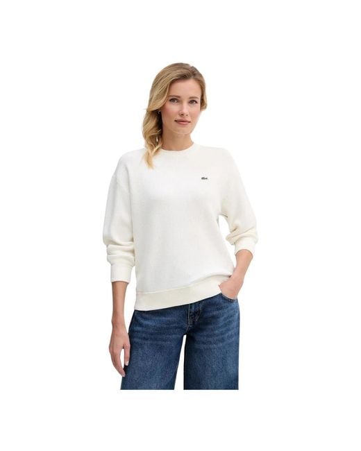 Lacoste Sweatshirts in het White