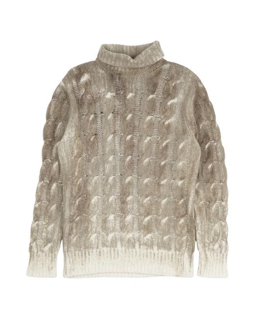 Avant Toi Gray Cashmere Knitwear