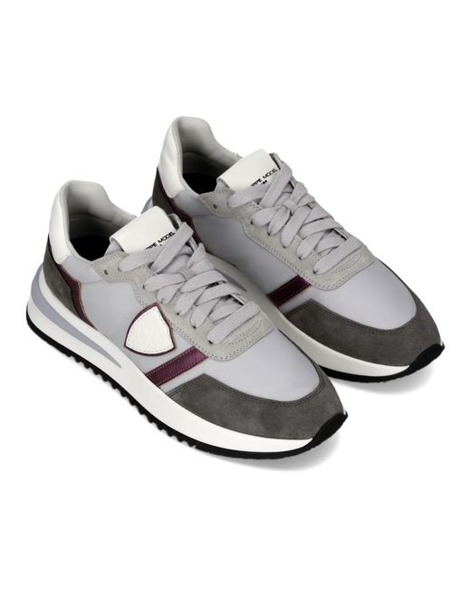 Philippe Model Gray Sneakers