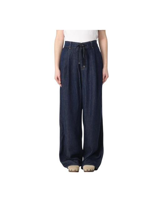 Wide Jeans 7 For All Mankind de color Blue
