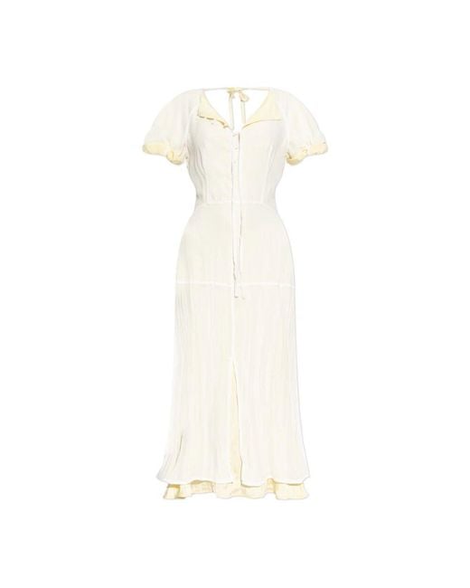Midi Dresses Jil Sander en coloris White