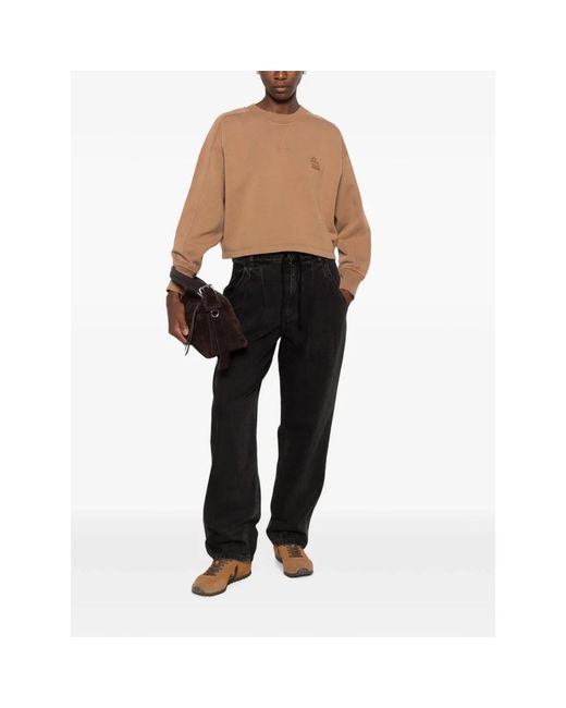 Isabel Marant Black Loose Fit Jeans