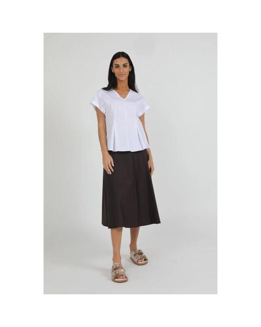 Aspesi White Blouses