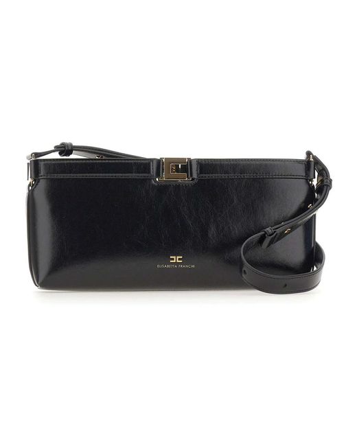 Elisabetta Franchi Black Cross Body Bags