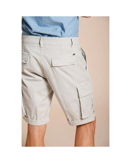 Mason's Chile Cargo Bermuda in het Blue voor heren