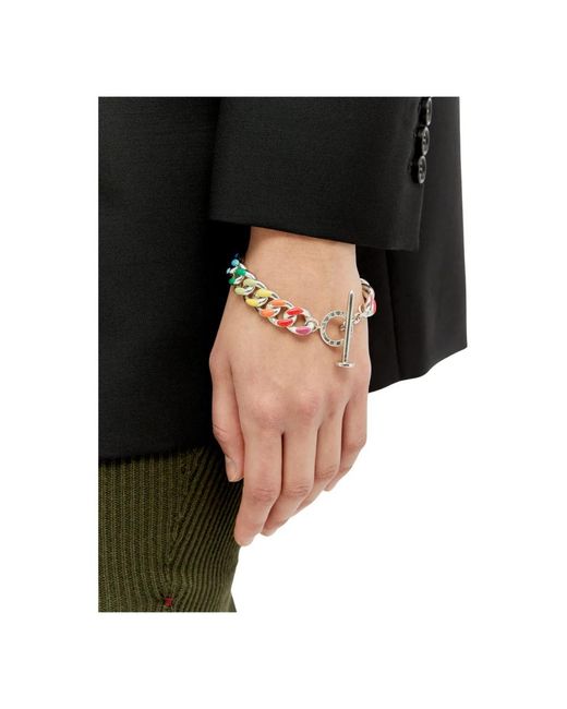 Fry Powers Grof Geschakelde Armband in het Black