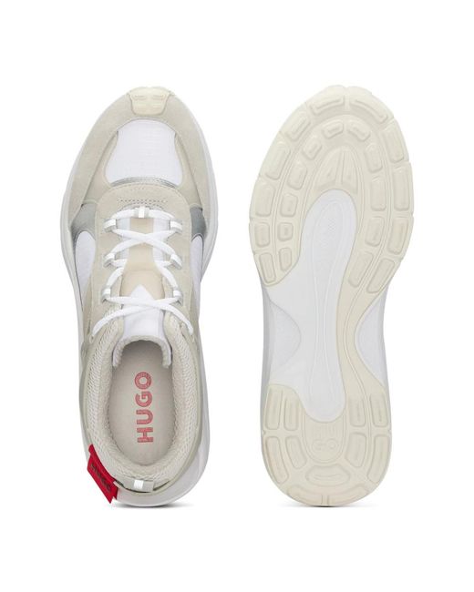 HUGO White Sneakers for men