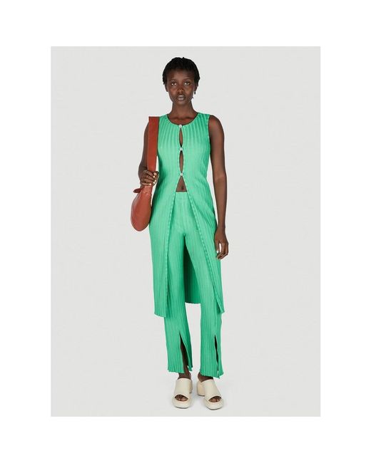 Simon Miller Green Long Knitwear