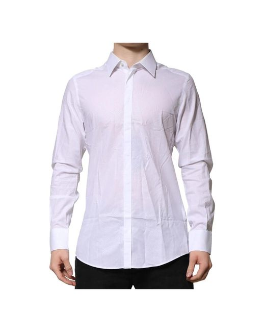 Formal Shirts Dolce & Gabbana pour homme en coloris Purple