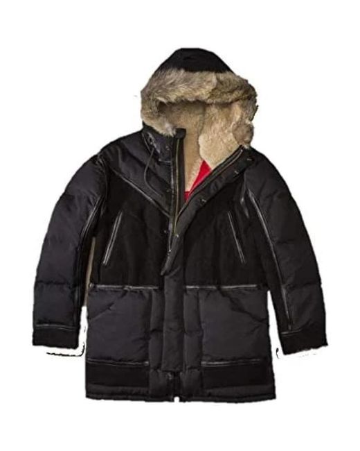 Schott Nyc Black Winter Jackets for men