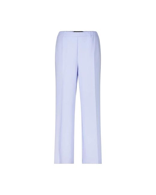 Marina Rinaldi Blue Wide Trousers