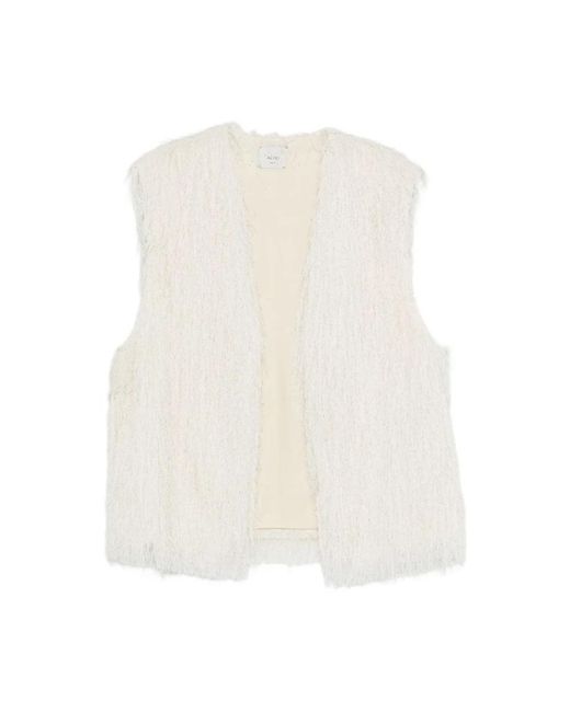 Alysi White Vests