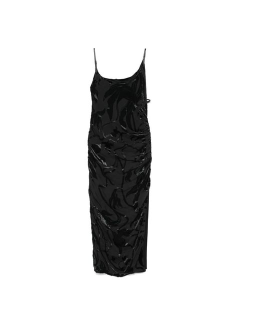 Mugler Black Midi Dresses