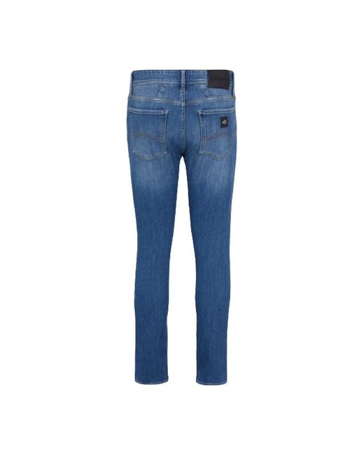 ARMANI EXCHANGE Blue Slim Fit Jeans for men