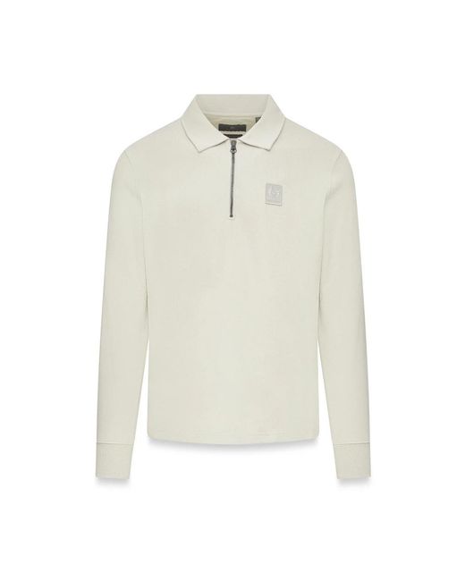 Belstaff White Polo Shirts for men