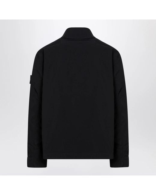 Stone Island Black Light Jackets for men