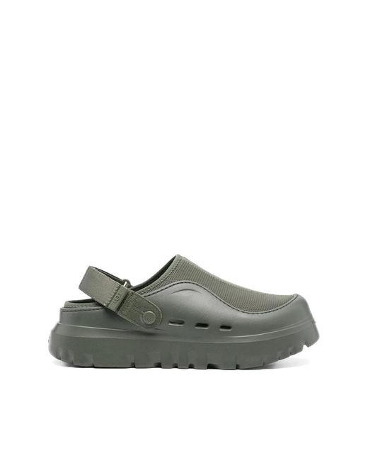 Ugg Schoenen ,Groen ,Groene Chunky Sole Touch-Strap Schoenen in het Green voor heren