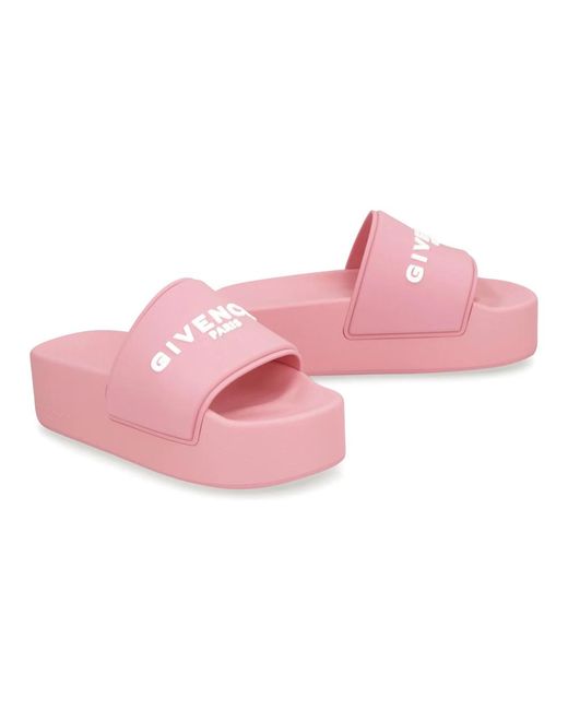 Givenchy Pink Sliders