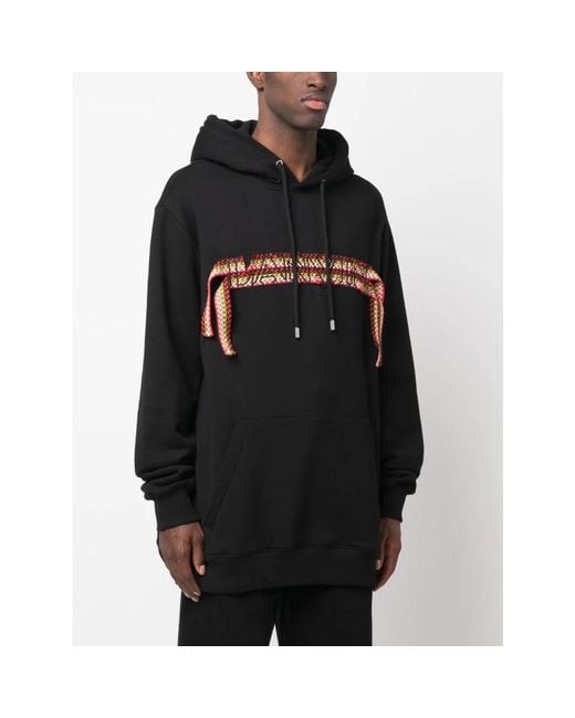 Lanvin Hoodies in het Black voor heren
