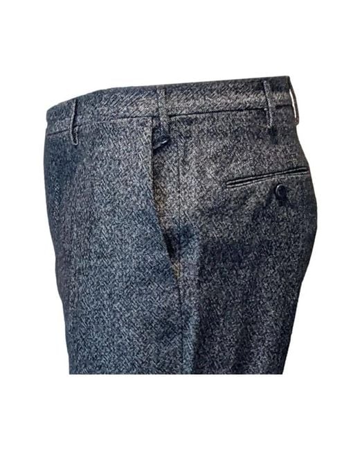 Incotex Blue Chinos for men