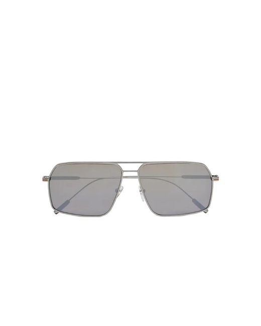 Zegna Gray Sunglasses for men
