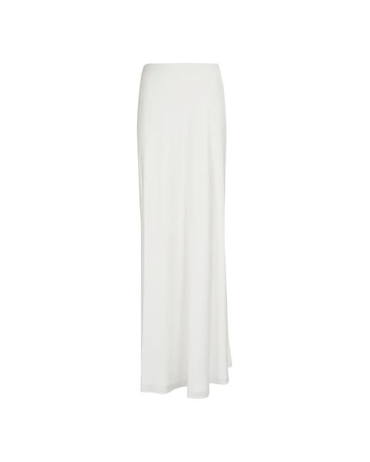 Falda larga blanca Jonathan Simkhai de color White