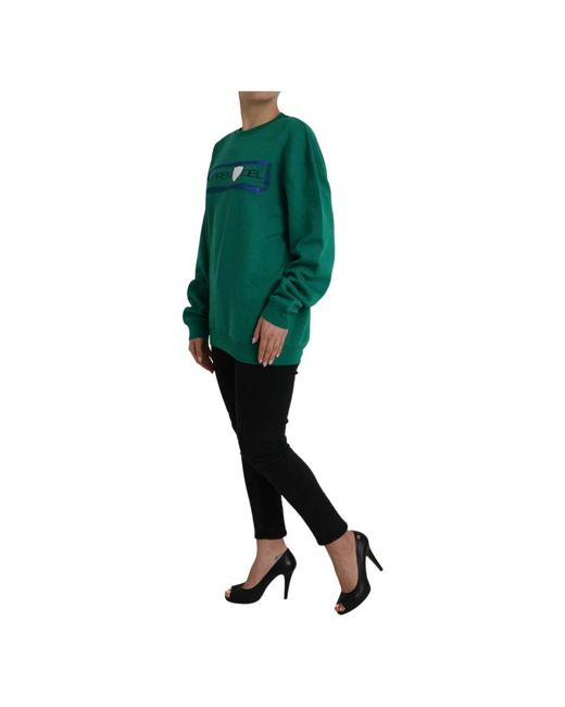Philippe Model Green Sweatshirts