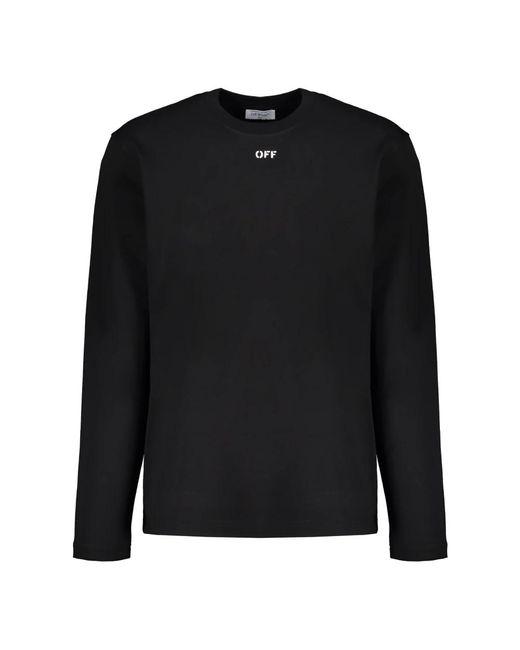 Long Sleeve Tops Off-White c/o Virgil Abloh de hombre de color Black