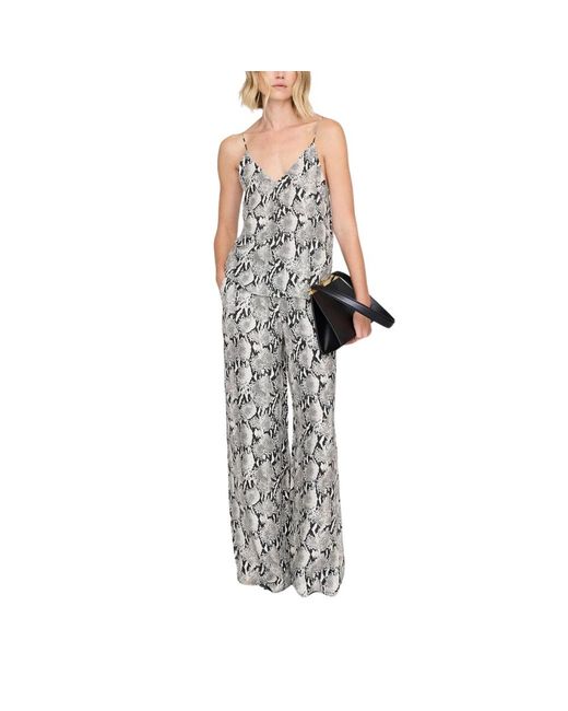 Anine Bing Ellen Top in het Gray