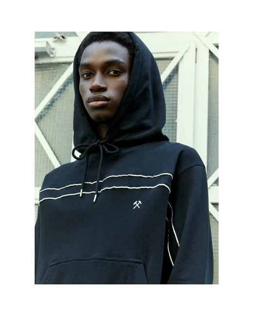 GmbH Black Hoodies for men