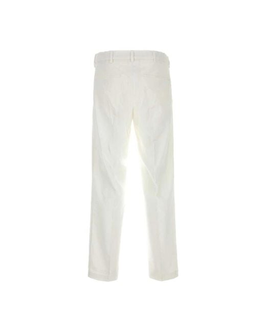 Cellar Door White Suit Trousers for men