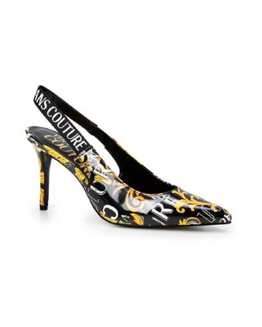 Versace Jeans Couture Metallic Heels