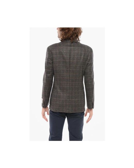 Corneliani Gray Blazers for men