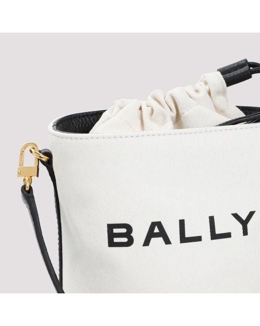 Bally White Bucket bags