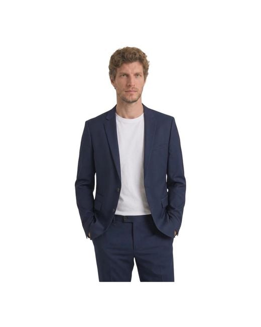 Drykorn Blue Blazers for men