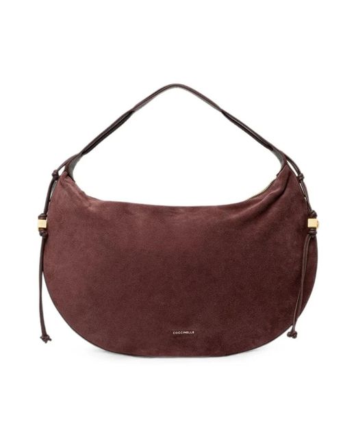 Coccinelle Purple Shoulder Bags
