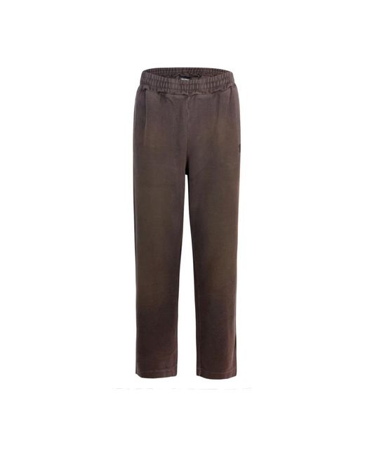 Daily Paper Brown Straight Trousers for men