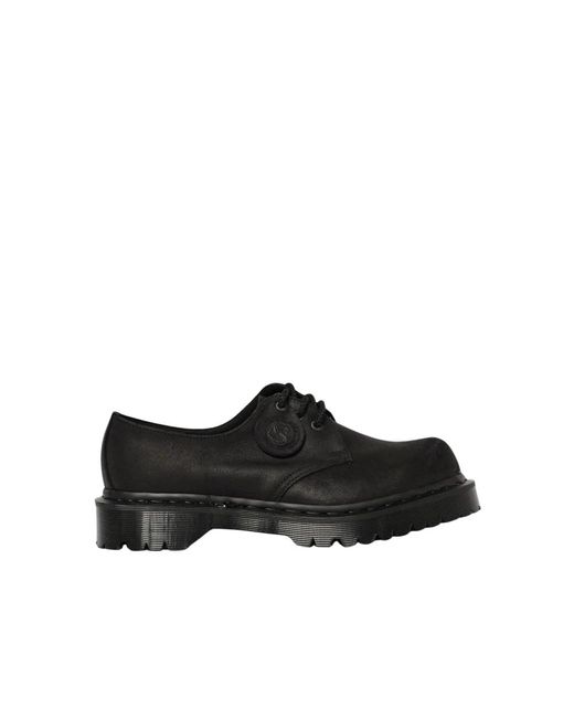 Dr. Martens Black Laced Shoes for men