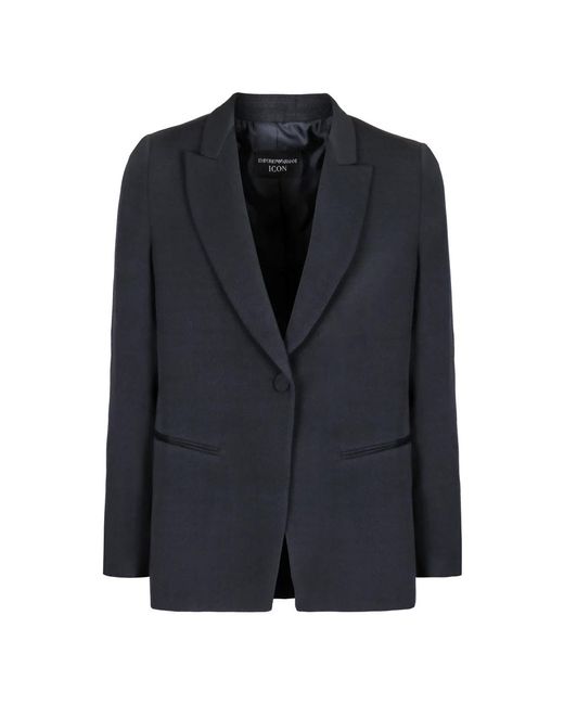 Blazers di Emporio Armani in Black